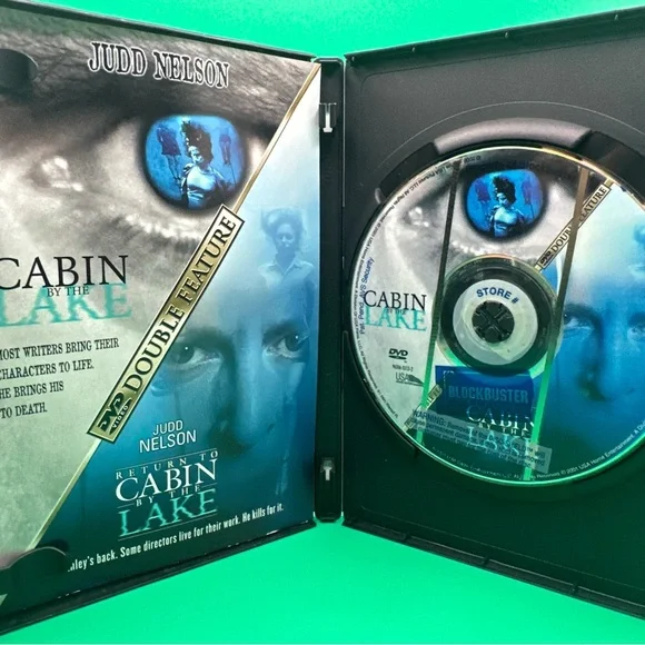 DVD Cabin By The Lake / Return To Cabin By The Lake Horror Comedy Out Of Print